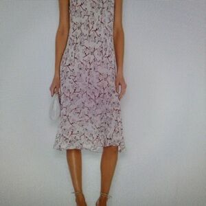 Rag and Bone Eva Floral Midi dress